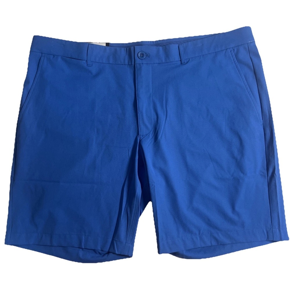 Holderness Bourne Harwood Blue Shorts Size 40 Mens Golf Chino Tailored Fit-New
